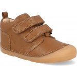 Bisgaard Barefoot dětské kotníkové boty Carter Cognac hnědé – Hledejceny.cz