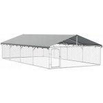 vidaXL Venkovní psí kotec se střechou 600 x 300 x 150 cm – Sleviste.cz