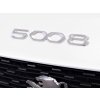 Přední maska Peugeot Znak nalepovací šedý "5008" Peugeot 5008 facelift Umístění: víko kufru