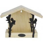 Esschert Design Krmítko pro ptáky Chiffchaff 25 x 14 x 18 cm přírodní – Hledejceny.cz