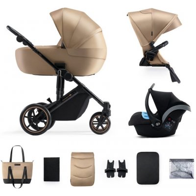 Kinderkraft Prime 2 3v1 Premium Sandrose Beige 2024 – Zboží Dáma