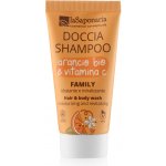 laSaponaria Sprchový gel a šampon 2v1 s BIO pomerančem a vit. C pro celou rodinu 30 ml – Hledejceny.cz