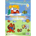 Andel Šablony k barvičkám na sklo sváteční motivy – Zboží Dáma