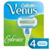 Holicí hlavice a planžeta Gillette Venus Embrace 4 ks
