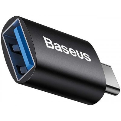 Baseus ZJJQ000001 Ingenuity Mini OTG Adaptér z USB-A na USB-C Black 6932172605643 – Zboží Mobilmania