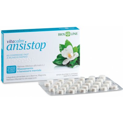 Biosline Vitacalm ansistop Obnova klidu a duševní pohody 60 tablet