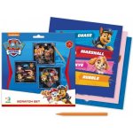 Škrabací obrázek 3ks barevný Tlapková patrola Paw Patrol 20x20cm – Zboží Mobilmania