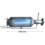 JMJ 1028DPF filtr výfuku FORD Galaxy 2 (06-15) 2.0 TDCi , FORD Mondeo 4 (07-15) 2.0 TDCi , FORD S-Max 2.0 TDCi – Hledejceny.cz