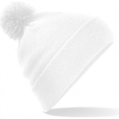 Beechfield Originální čepice s bambulí B 426 white – Hledejceny.cz