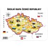 Mapa a průvodce OSTATNÍ Mapa školní papírová ČR - Šablona v ochranné folii