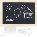 Goki Příruční křídová tabule a 5 ks kříd 26x0 5 x 19 cm – Zboží Živě