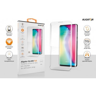 Aligator ochrana displeje GLASS FULL COVER Xiaomi Redmi Note 14 Pro/Pro+ 5G / černá GLF0046 – Zboží Živě