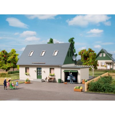 Auhagen H0 Rodinný dům s garáží 11454 – Sleviste.cz