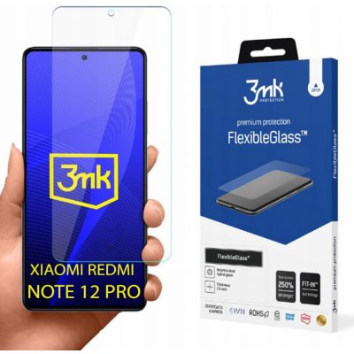 3mk Redmi Note 12 Pro/Pro+ - FlexibleGlass 5903108520447 – Zboží Živě
