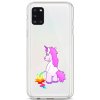 Pouzdro a kryt na mobilní telefon Samsung Pouzdro TopQ Samsung A31 silikon Rude Unicorn