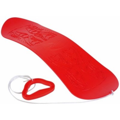 Plastkon Kluzka plastový snowboard červená – Sleviste.cz