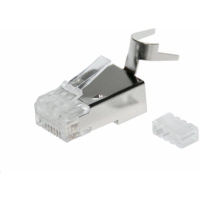 Konektor Solarix 8p8c CAT6A skládaný Konektor 8p8c CAT6A skládaný stíněný pro drát 11238907 – Zboží Dáma