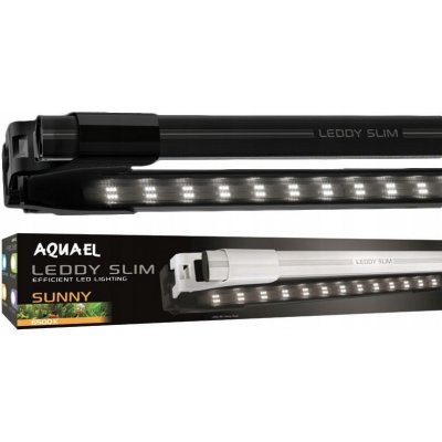Aquael Leddy Slim Sunny černé osvětlení 100-127 cm, 36 W – Zboží Mobilmania