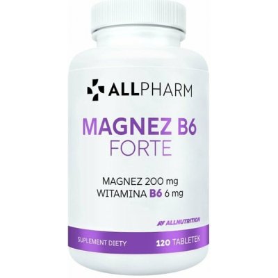 ALLPHARM Hořčík B6 Forte 120 tablet – Hledejceny.cz