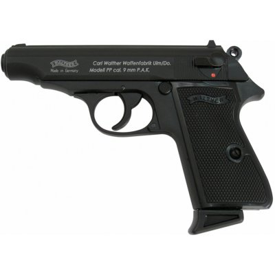 Walther PP 9mm PO černá plynová – Zboží Mobilmania