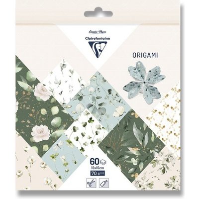 Clairefontaine Sada papírů Origami Romantic, 60 listů – Zbozi.Blesk.cz