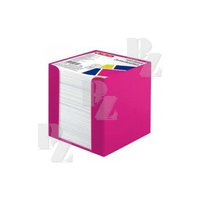 Kostka poznámková v krabičce Color Blocking 9x9x9/700 růžová, Herlitz – Hledejceny.cz