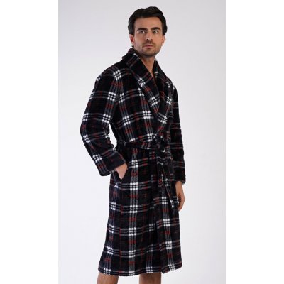 Gazzaz pánský župan se šálovým límcem Ondřej tmavě modrá – Zboží Dáma