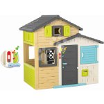 Smoby Domeček Přátel se zvonkem v elegantních barvách Friends House Evo Playhouse – Zbozi.Blesk.cz