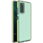 Pouzdro Hurtel TPU Spring ultratenké Xiaomi Redmi Note 10 4G / Redmi Note 10s - žluté – Sleviste.cz