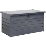 Deuba Kovový box 120x62x63 cm antracit – Zboží Mobilmania