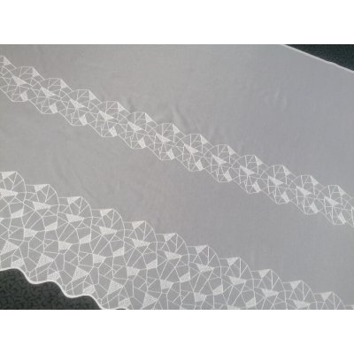 Záclona voál s výšivkou V302 150 cm – Hledejceny.cz