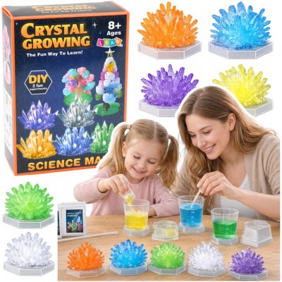 Lean Toys Kreativní sada DIY na pěstování krystalů Crystal Growing – Hledejceny.cz