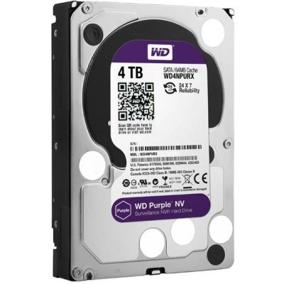 WD Purple 4TB, WD4NPURZ – Zboží Mobilmania