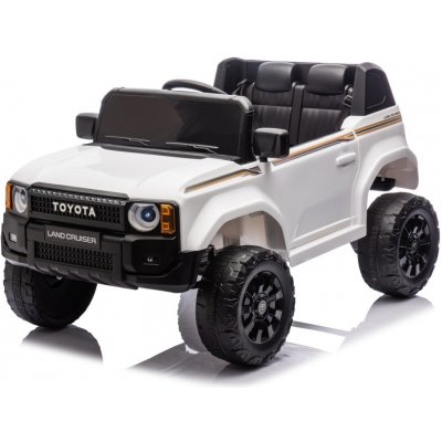 mamido Elektrické autíčko Toyota Land Cruiser PRADO bílé – Hledejceny.cz