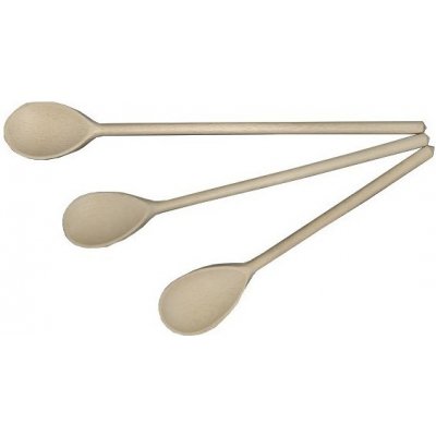 Vařečka oválná 25cm dřevo – Zboží Dáma