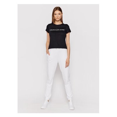 Calvin Klein Jeans T-Shirt Institutional J20J207879 Černá – Zbozi.Blesk.cz