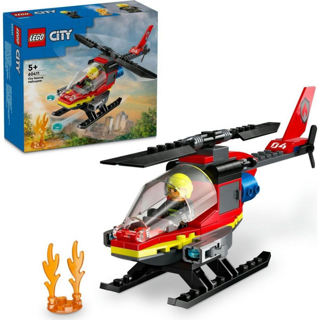 LEGO® City 60411 Hasičský záchranný vrtulník