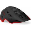 Cyklistická helma MET Terranova černá/červená matná/lesklá 2021