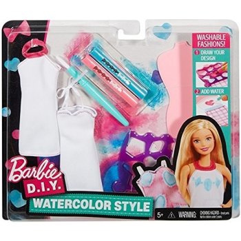 Mattel Barbie D.I.Y. MÓDNÍ NÁVRHÁŘSKÉ ŠABLONY