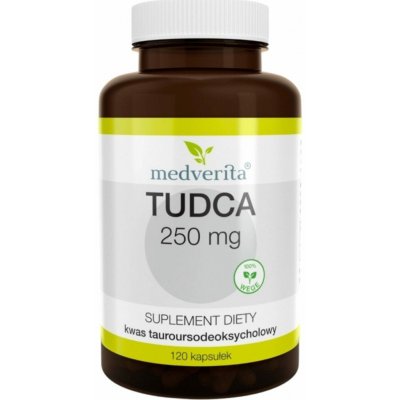 Medverita TUDCA kyselina tauroursodeoxycholová 250 mg 120 kapslí – Hledejceny.cz