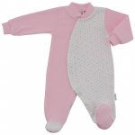 ESITO Kojenecký overal hvězdička Barva hvězdička růžová – Zbozi.Blesk.cz