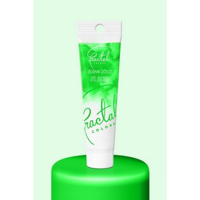 Fractal gelová barva Vivid Green 30 g – Zboží Dáma
