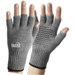 Geoff Anderson rukavice bez prstů Technical Merino šedé – Zboží Dáma