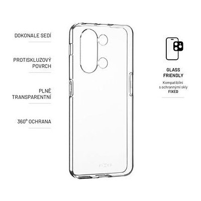 FIXED TPU Gel Case for OnePlus Nord 3, clear FIXTCC-941 – Zboží Mobilmania