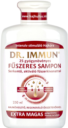 Dr.Immun 25 bylinný stimulační šampon s extraktem z 9 koření 250 ml