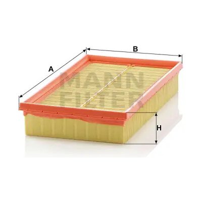 MANN FILTER Vzduchový filtr C 2982 KIT – Hledejceny.cz