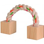 Trixie lano s dřevěnými kostkami 20 cm – HobbyKompas.cz