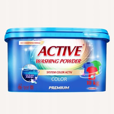 Active prací prášek Color pro barevné prádlo 10 kg – Zboží Dáma
