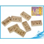 Domino Dřevěné zvířátka – Zboží Živě