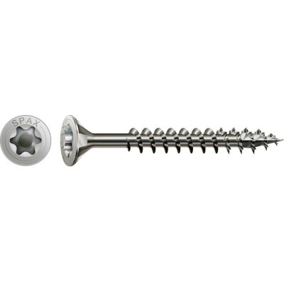 SPAX 880919209060080 R 88091 Senkkopf T-STAR šroub se zápustnou hlavou 6 mm 80 mm Torx, vnitřní korunka šestihranná ocel nerezové 100 ks – Zboží Mobilmania